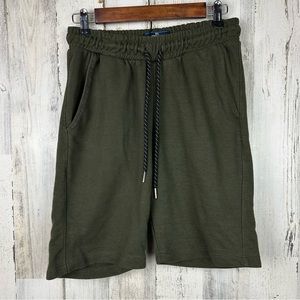 MBX | Olive Green Athletic Shorts